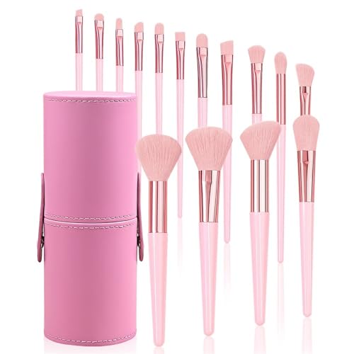 COMBO Make-up-Pinsel-Set aus Kunststoff, Kabuki-Pinsel, Puderpinsel, Lidschatten, Tupfpinsel, hochwertiges synthetisches Make-up-Pinsel-Set für Konturierung, Concealer, Foundation, Puder, Lidschatten von NBPALSSTIA