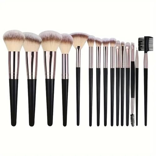 Nylonartikel-Make-up-Pinsel-Set, Kunstpinsel, Kabuki-Pinsel, Puderpinsel, Lidschatten, Tupfpinsel, hochwertiges synthetisches Make-up-Pinsel-Set für Konturierung, Concealer, Foundation, Puder von NBPALSSTIA