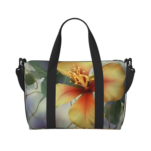 Reisetasche für Damen, große Schultertasche, Wochenendtasche, Sporttasche für Herren, Handgepäcktasche, grüne Eukalyptusblätter, Gepäcktasche für Reiseutensilien Reisetasche für Damen, große Schultertasche, Wochenendtasche, Sporttasche für Herren, Handgepäcktasche, grüne Eukalyptusblätter, Gepäcktasche für Reiseutensilien von NBSKSDLK