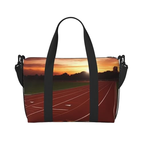 Reisetasche für Damen, große Schultertasche, Wochenendtasche, Übernachtungstasche, Sporttasche für Herren, Handgepäcktasche, Abenddämmerung, Laufstrecke, Gepäcktasche für Reiseutensilien Reisetasche für Damen, große Schultertasche, Wochenendtasche, Übernachtungstasche, Sporttasche für Herren, Handgepäcktasche, Abenddämmerung, Laufstrecke, Gepäcktasche für Reiseutensilien von NBSKSDLK