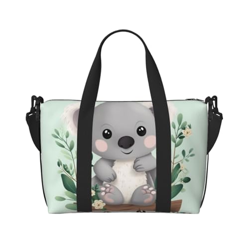 Reisetasche für Damen, große Schultertasche, Wochenendtasche, Übernachtungstasche, Sporttasche für Herren, Handgepäcktasche, Koala-Gepäcktasche für Reiseutensilien Reisetasche für Damen, große Schultertasche, Wochenendtasche, Übernachtungstasche, Sporttasche für Herren, Handgepäcktasche, Koala-Gepäcktasche für Reiseutensilien von NBSKSDLK