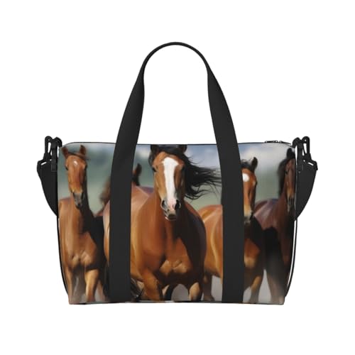 Reisetasche für Damen, große Schultertasche, Wochenendtasche, Übernachtungstasche, Sporttasche für Herren, Handgepäcktasche, Pferdegepäck für Reiseutensilien Reisetasche für Damen, große Schultertasche, Wochenendtasche, Übernachtungstasche, Sporttasche für Herren, Handgepäcktasche, Pferdegepäck für Reiseutensilien von NBSKSDLK
