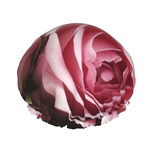 Roses Duschhaube für Damen und Herren, verstellbare wiederverwendbare Duschhaube, doppellagig, wasserdicht, Badekappen, EVA-Futter, elastisches Band, Haarkappe für alle Haarlängen Roses Duschhaube für Damen und Herren, verstellbare wiederverwendbare Duschhaube, doppellagig, wasserdicht, Badekappen, EVA-Futter, elastisches Band, Haarkappe für alle Haarlängen von NBSKSDLK