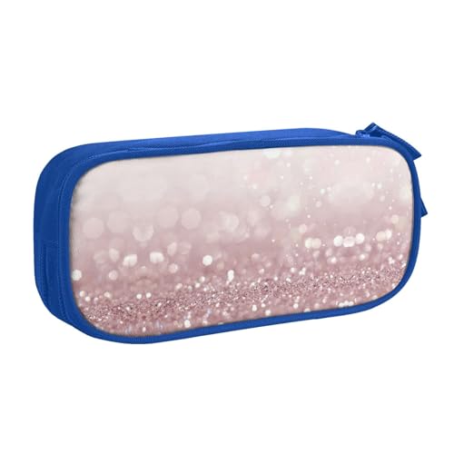 NBSNGSLS Federmäppchen mit Glitzer-Druck, stilvolles Federmäppchen – organisieren Sie Ihre Schreibwaren mit Eleganz, blau, Einheitsgröße, Kinderrucksack von NBSNGSLS