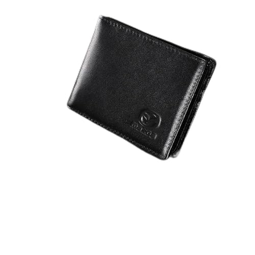 NBVGFGDF Herren Geldbörsen, für Mazda 2 3 6 CX-4 CX-5 CX-7 CX3 CX30 CX8 CX-9 MX-5 Herren Bifold Geldbörse Tragbare Kreditkarte Geldbörse Slim Wallet mit RFID Schutz,B-L von NBVGFGDF