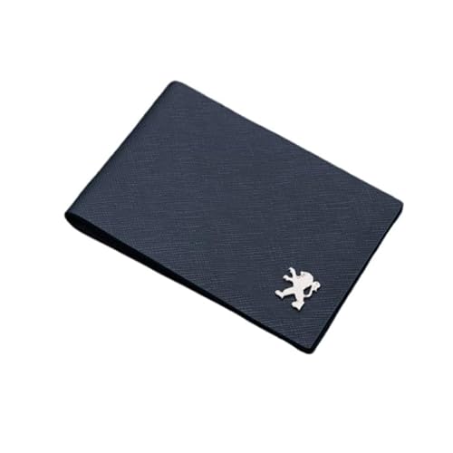 NBVGFGDF Herren Geldbörsen, für Peugeot 2008 3008 4008 5008 107 206 207 208 408 407 308 Herren Bifold Geldbörse Tragbare Kreditkarte Geldbörse Slim Wallet mit RFID Schutz,C von NBVGFGDF