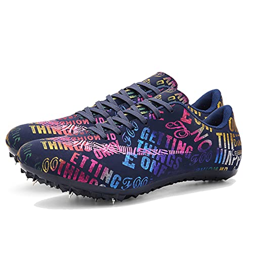 Männer Frauen Laufschuhe Trainingsschuhe Leichtathletik Sprint Spikes Männliche Leichte Trainingsschuh Lace Up Atmungsaktive Turnschuhe Spike-Schuhe Tragen Geeignet Für Professionelle Sportschuh von NBWS