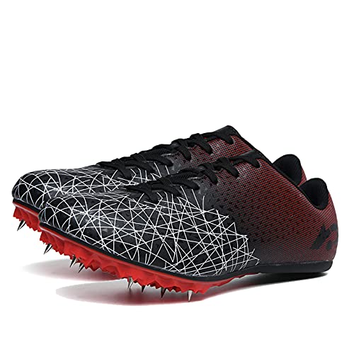 Männer Frauen Laufschuhe Trainingsschuhe Leichtathletik Sprint Spikes Männliche Leichte Trainingsschuh Lace Up Atmungsaktive Turnschuhe Spike-Schuhe Tragen Geeignet Für Professionelle Sportschuh von NBWS