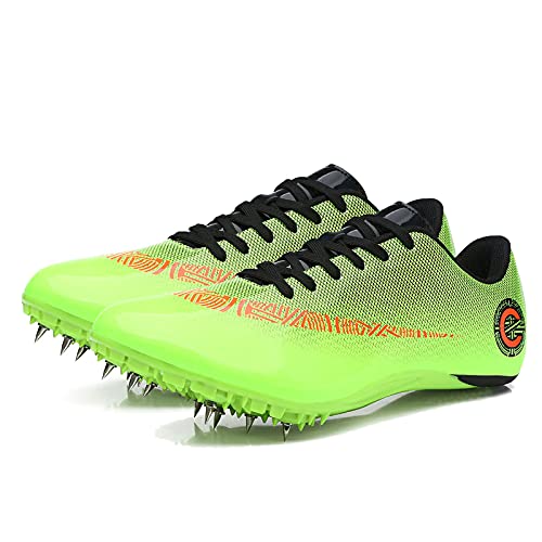 Männer Frauen Laufschuhe Trainingsschuhe Leichtathletik Sprint Spikes Männliche Leichte Trainingsschuh Lace Up Atmungsaktive Turnschuhe Spike-Schuhe Tragen Geeignet Für Professionelle Sportschuh von NBWS