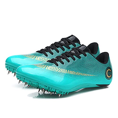 Männer Frauen Laufschuhe Trainingsschuhe Leichtathletik Sprint Spikes Männliche Leichte Trainingsschuh Lace Up Atmungsaktive Turnschuhe Spike-Schuhe Tragen Geeignet Für Professionelle Sportschuh von NBWS