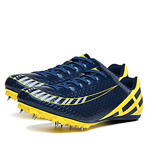 Männer Frauen Laufschuhe Trainingsschuhe Leichtathletik Sprint Spikes Männliche Leichte Trainingsschuh Lace Up Atmungsaktive Turnschuhe Spike-Schuhe Tragen Geeignet Für Professionelle Sportschuh von NBWS