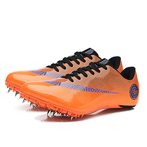 Männer Frauen Laufschuhe Trainingsschuhe Leichtathletik Sprint Spikes Männliche Leichte Trainingsschuh Lace Up Atmungsaktive Turnschuhe Spike-Schuhe Tragen Geeignet Für Professionelle Sportschuh von NBWS