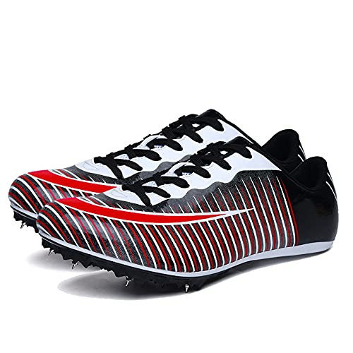 Männer Frauen Laufschuhe Trainingsschuhe Leichtathletik Sprint Spikes Männliche Leichte Trainingsschuh Lace Up Atmungsaktive Turnschuhe Spike-Schuhe Tragen Geeignet Für Professionelle Sportschuh von NBWS