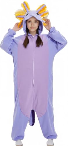 NCBYKM Tier Erwachsene Unisex Onesie Halloween Plüsch Kostüme(BlueEeyore-140) von NCBYKM