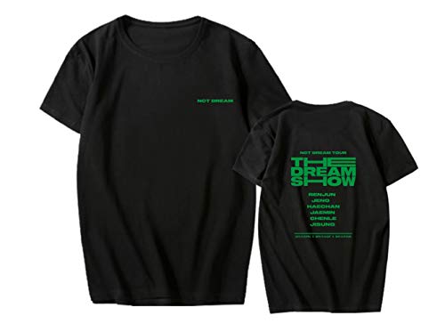 KPOP NCT Dream Kurzarm T-Shirt The Dream Show Bedrucktes Unisex Sommer Beiläufige Tops Rundhals Kurzärmliges Hemd Für Männer und Frauen Jisung Chenle Jeno HAECHAN Mark JAEMIN RENJUN von NCTCITY