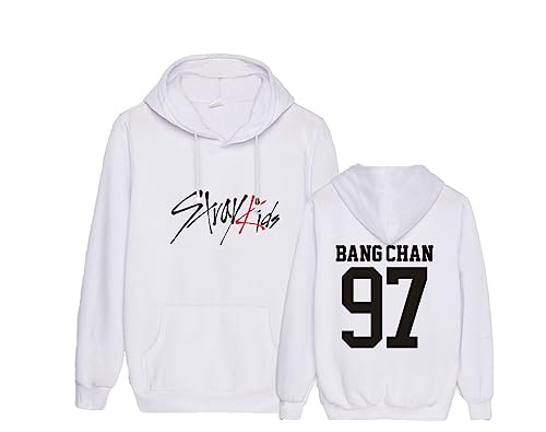 NCTCITY Kapuzenpullover Stray Kids Bedrucken Freizeit Langarm Hoodies Loose Streetwear Sweater Pullover Hip Hop Top Bang Chan Changbin Hyunjin Felix Seungmin Jeongin Jisung Minho Woojin von NCTCITY