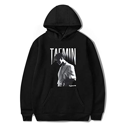 KPOP SuperM Kapuzenpullover Loose Sweater Brief Drucken Hoodies Sweatshirts Hip Hop Pullover Freizeit Tops Für Männer und Frauen Taemin Kai Baekhyun Mark TAEYONG Ten Lucas von NCTCITY