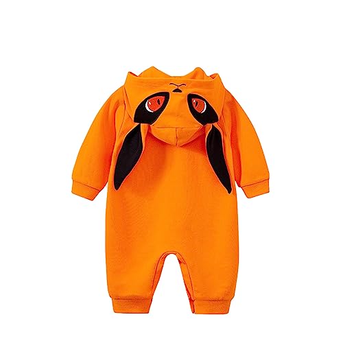 NCTCITY Baby Jungen Mädchen Spielanzug Unisex Einteiler Overall Neugeborene Strampler Kleinkinder Jumpsuit Anime Bodysuit mit Druckknopf von NCTCITY