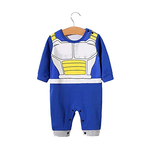 NCTCITY Baby Jungen Mädchen Spielanzug Unisex Einteiler Overall Neugeborene Strampler Kleinkinder Jumpsuit Anime Bodysuit mit Druckknopf von NCTCITY