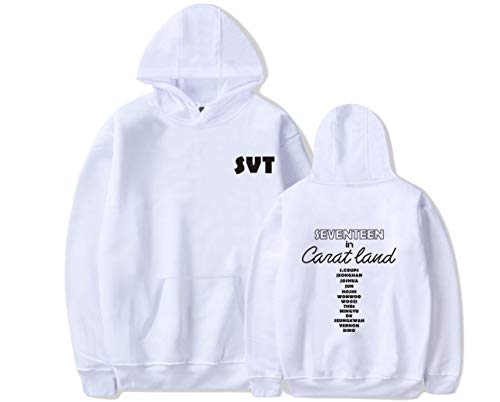 NCTCITY Damen Herren Kapuzenpullover Freizeit Langarm Hoodies Streetwear Sweater Tops Mit Tasche Herbst Winter Jungen Mädchen S.COUPS Joshua Hoshi Woozi DK MINGYU SEUNGKWAN von NCTCITY