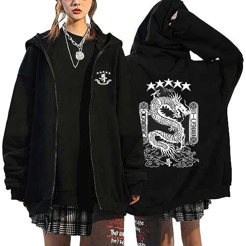 NCTCITY Damen Kapuzenjacke Stray Kids (S-Class) Y2K E-Girl Zip Up Hoodies Freizeit Streetwear Sweater Langarm Top Harajuku Oversized Jacke Sweatshirt BangChan Changbin Hyunjin Han Felix von NCTCITY