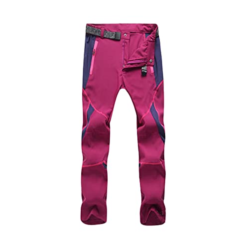 NCTCITY Damen Wanderhose Schnell Trocknende Outdoorhose Wasserdicht Jogginghose Atmungsaktiv Stretch Funktionshose Sommer Leicht Winddicht Trekkinghose Freizeit Camping Kletterhose von NCTCITY