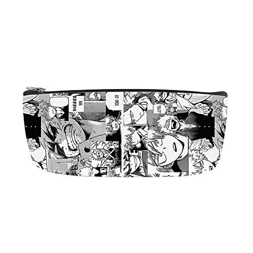 NCTCITY Federmäppchen Jungen Schüler Täschchen Mäppchen Mädchen Stiftemappe Anime My Hero Academia 3D-Druck Kosmetiktasche Reiseorganizer Bleistift Beutel Pocketcase Kosmetiktäschchen von NCTCITY