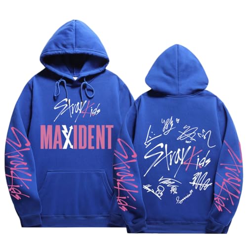 NCTCITY Herren Damen Kapuzenpullover Freizeit Hoodie Sweatshirt KPOP Stray Kids MAXIDENT Streetwear Sweater Langarm Tops SKZ BangChan Lee Know Changbin Hyunjin Han Felix Seungmin I.N von NCTCITY