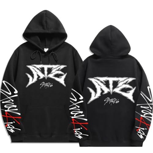 NCTCITY Herren Damen Kapuzenpullover Hip Hop Hoodie Sweatshirt Stray Kids ATE Gedruckt Streetwear Tops BangChan Lee Know Changbin Hyunjin Han Felix Seungmin I.N von NCTCITY