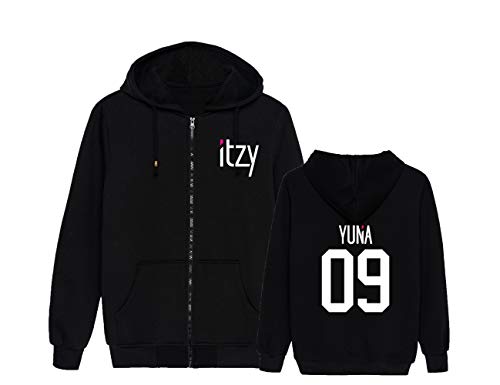 NCTCITY Unisex Hoodies Kapuzenjacke mit Reißverschluss Freizeit Kurzmantel Sweater Top für Herren und Damen von NCTCITY