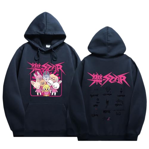 NCTCITY Unisex Kapuzenpullover Freizeit Langarm Hoodie Sweatshirt KPOP Stray Kids 樂-Star Bedrucken Tops Hip Hop Streetwear SKZ BangChan Lee Know Changbin Hyunjin von NCTCITY