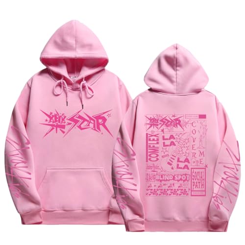 NCTCITY Unisex Kapuzenpullover Freizeit Langarm Hoodie Sweatshirt KPOP Stray Kids 樂-Star Bedrucken Tops Hip Hop Streetwear SKZ LALALALA Han Felix Seungmin I.N von NCTCITY