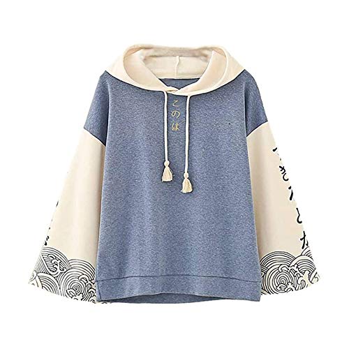 NCWSO Rollkragenpullover Damen,Langarmshirt Hoodie Sweatshirts,Herbst und Winter Neue Damen Lose Pullover Mode Kapuzenbluse von NCWSO