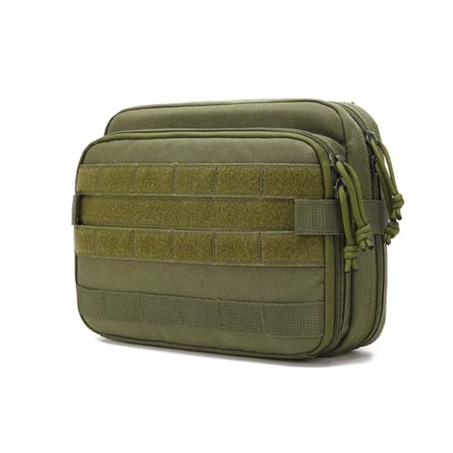 NDJQY Herren Turnbeutel Outdoor Reise Funktionelle Werkzeugtasche Gym Reise Sammlung Werkzeugtaschen Große Kapazität Männer Taschen, armee-grün, Einheitsgröße, Handwerker von NDJQY