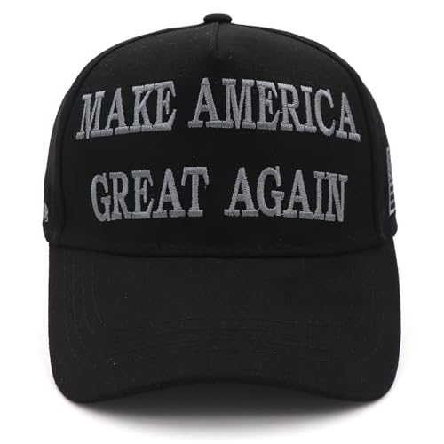 Trump Hat MAGA Hat Trump Merchandise 45-47 Make America Great Again Hat Donald Trump 2024 USA Flag Baseball Cap, Nie schwarz, Einheitsgröße Trump Hat MAGA Hat Trump Merchandise 45-47 Make America Great Again Hat Donald Trump 2024 USA Flag Baseball Cap, Nie schwarz, Einheitsgröße von NDLBS