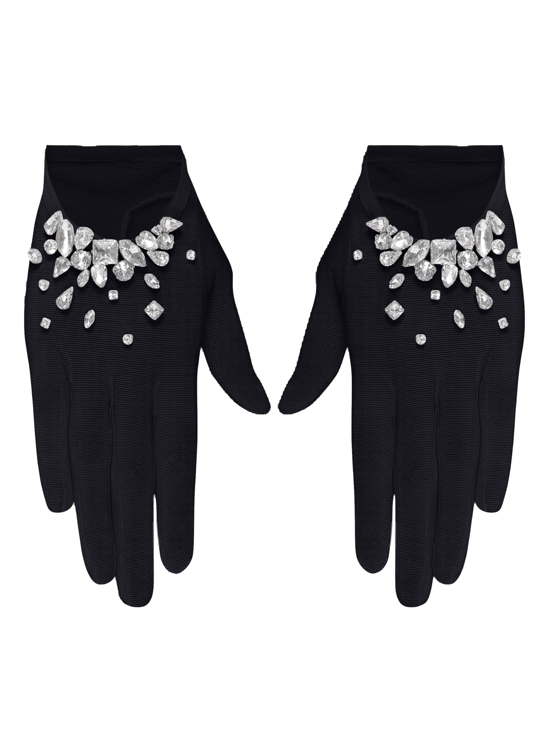 Crystal Mini Gloves - Black - L - NDS The Label - Gloves Crystal Mini Gloves - Black - L - NDS The Label - Gloves von NDS The Label