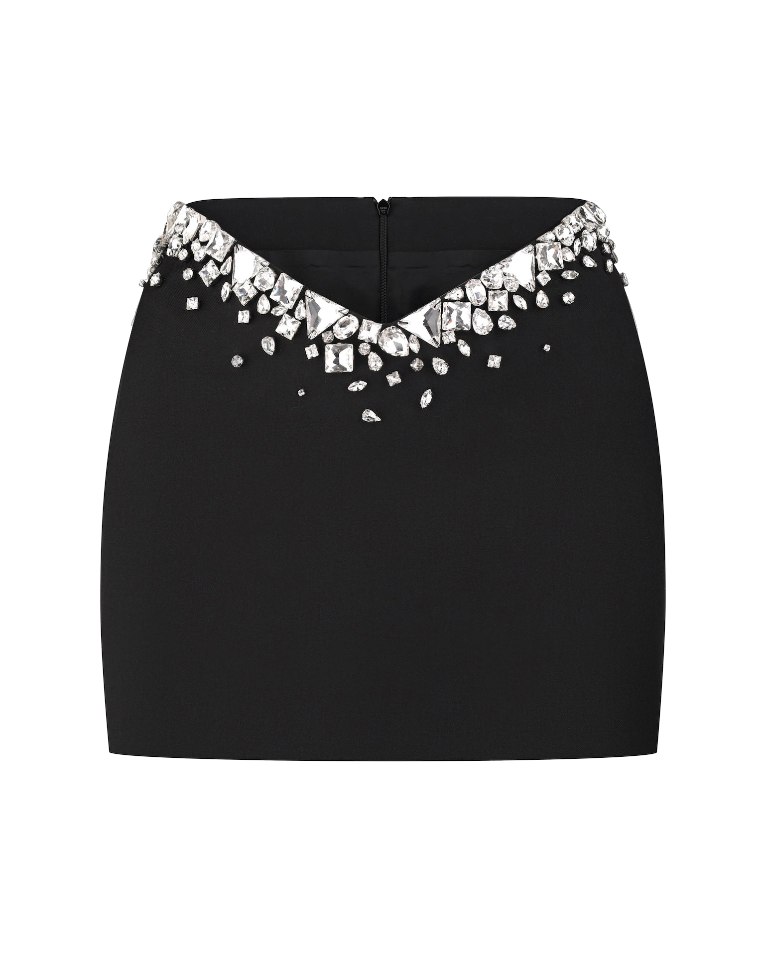 Cutout Crystal-Embellished Mini Skirt - Black - XL - NDS The Label - Mini skirts Cutout Crystal-Embellished Mini Skirt - Black - XL - NDS The Label - Mini skirts von NDS The Label