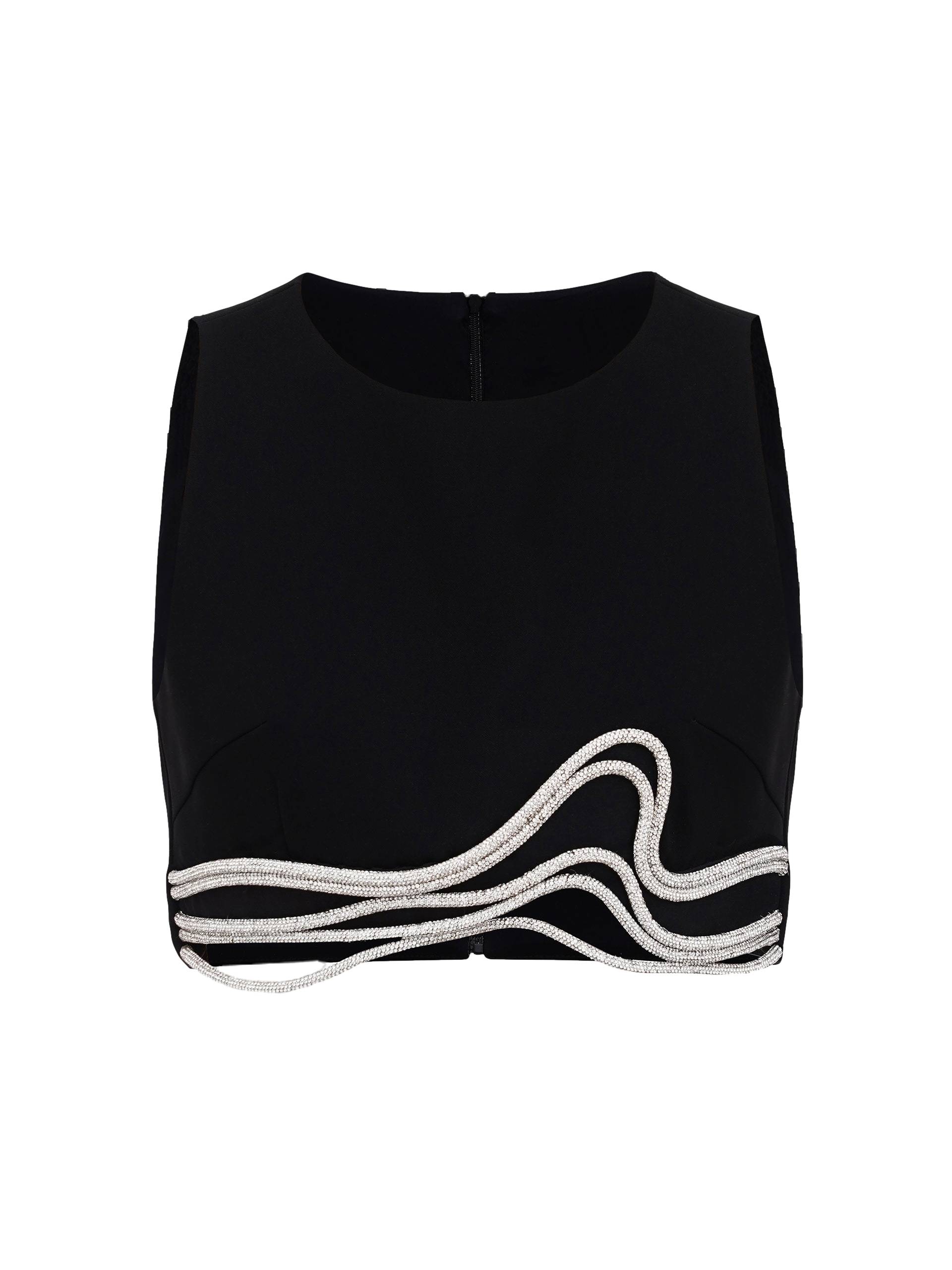 Cutout Embellished Top von NDS The Label