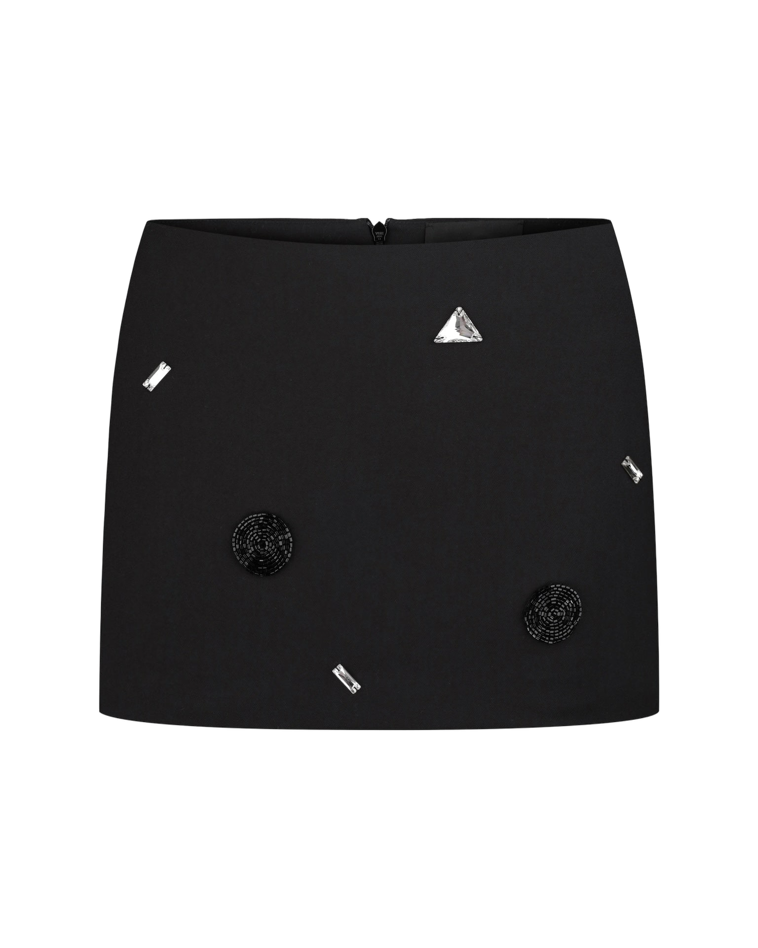 Low Rise Embellished Mini Skirt - Black - M - NDS The Label - Mini skirts Low Rise Embellished Mini Skirt - Black - M - NDS The Label - Mini skirts von NDS The Label