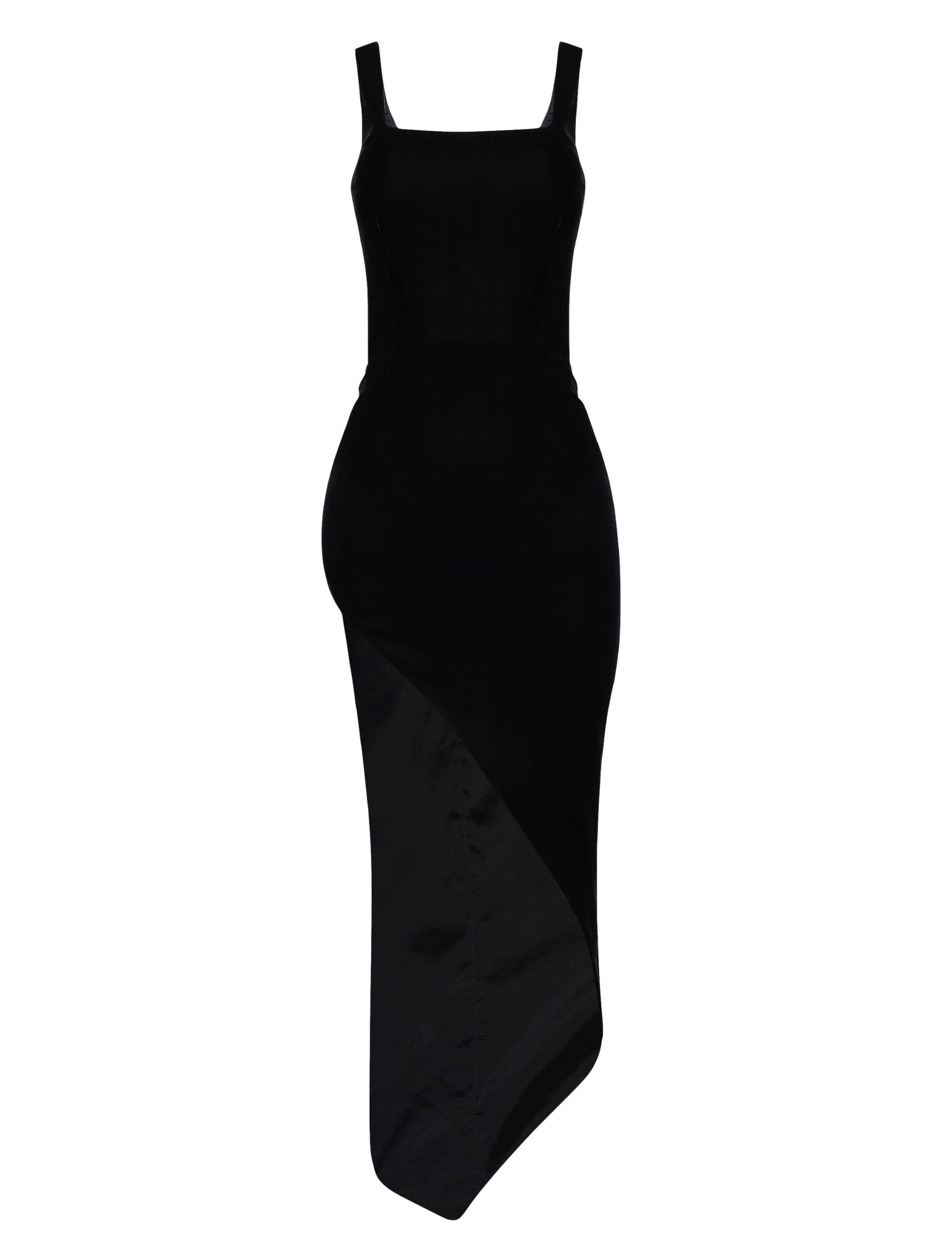 Open-Side Asymmetrical Maxi Dress - Black - 4 - NDS The Label - Maxi dresses Open-Side Asymmetrical Maxi Dress - Black - 4 - NDS The Label - Maxi dresses von NDS The Label