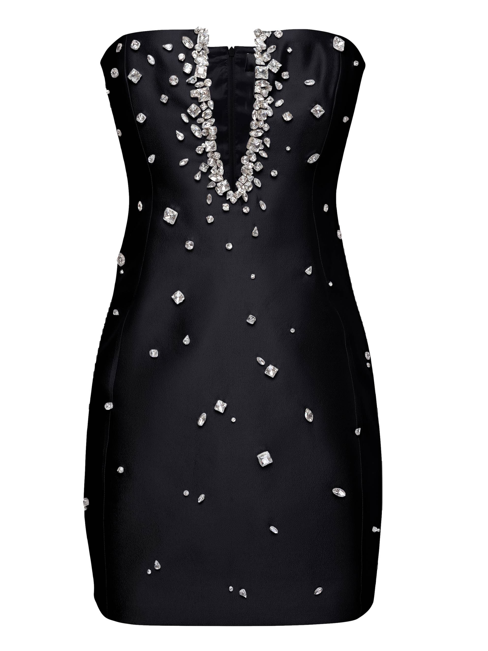 Plunge Neckline Mini Dress - Black - 10 - NDS The Label - Mini dresses Plunge Neckline Mini Dress - Black - 10 - NDS The Label - Mini dresses von NDS The Label