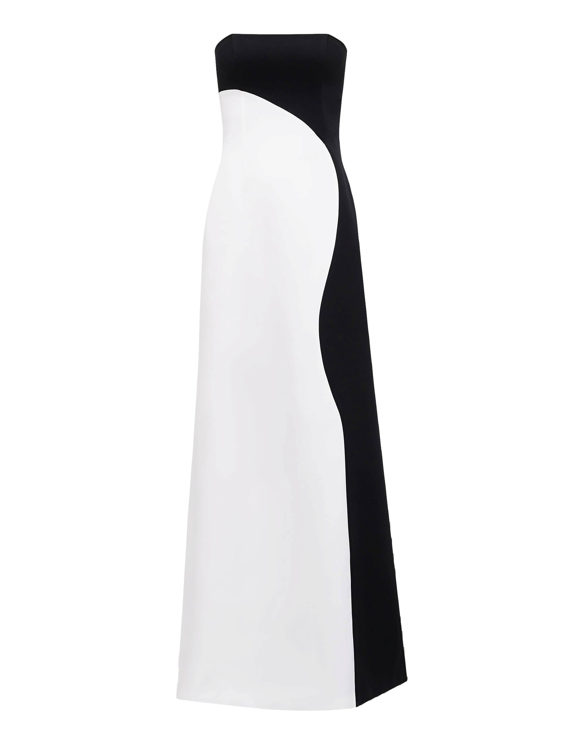 Strapless Two-Toned Maxi Dress von NDS The Label
