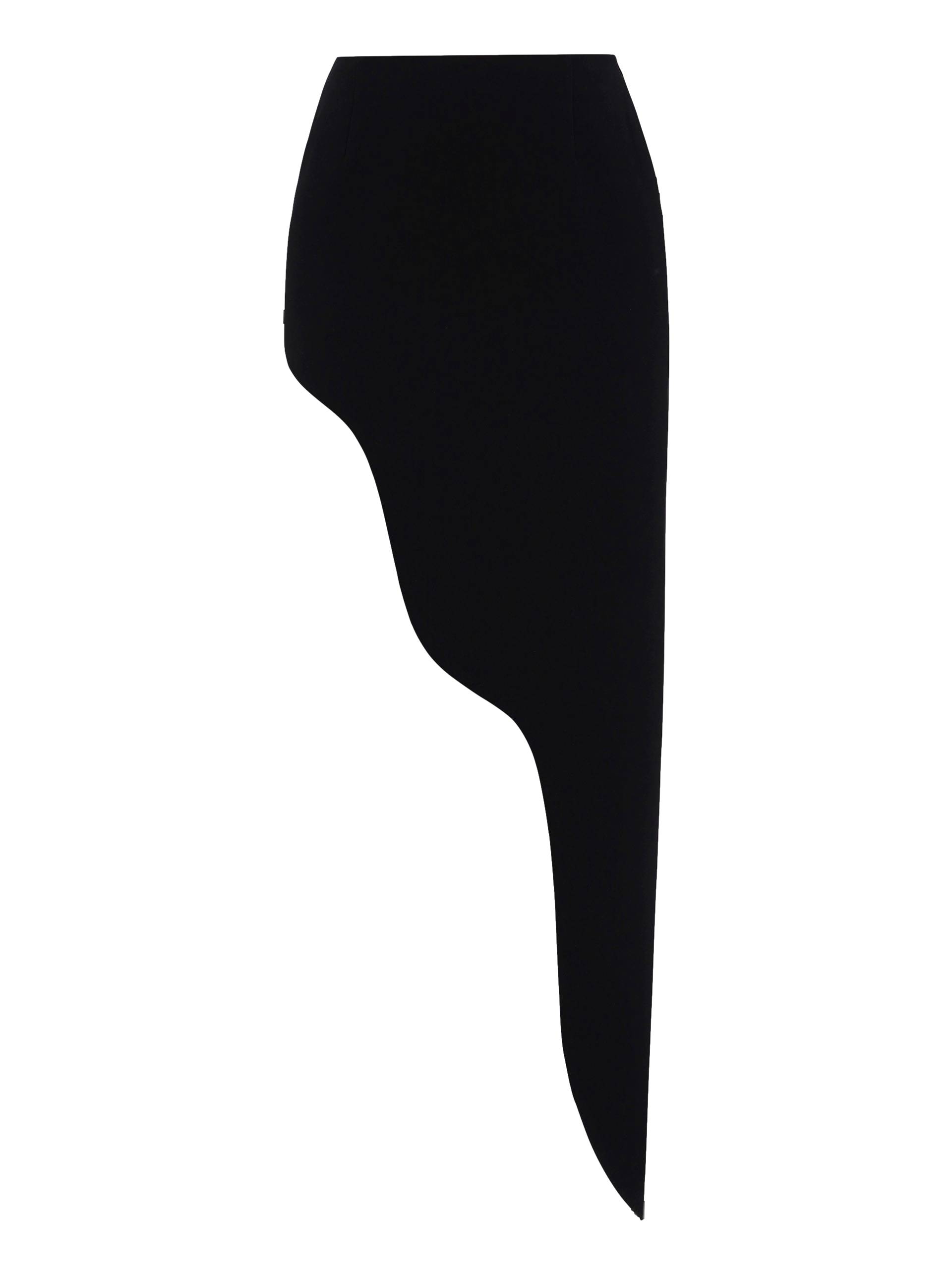 Wavy Asymmetric Hem Maxi Skirt - Black - S - NDS The Label - Midi skirts Wavy Asymmetric Hem Maxi Skirt - Black - S - NDS The Label - Midi skirts von NDS The Label