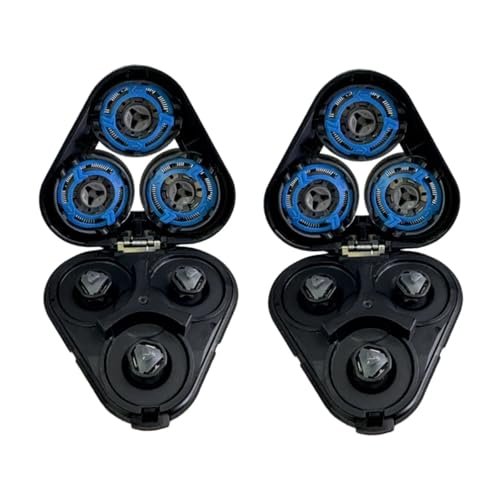 Rasierer-Ersatzkopf, kompatibel mit Philips, Norelco Series 5000 S5070 S5110 S5077 S5080 S5420 S5100 Rasierklingen_A66K(2pcs) von NDXNJFOY