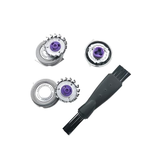 Rasiererzubehör, 3-teiliger HQ8-Rasierklingen-Ersatzkopf, kompatibel mit Philips, Elektrorasierer HQ7120 HQ7100 PT730 PT735 PT860 PT870 AT750 AT751 AT890 AT891 von NDXNJFOY