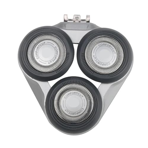 Rasierklinge, waschbarer Ersatz-Scherkopf, kompatibel mit Philips, S5000, S5370, S5571, S5420, S5140, S5078, S5077, S5050, S5082, S5380, S5400 von NDXNJFOY