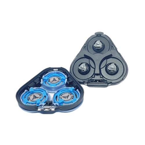 S6000 Ersatz-Komplettkopfbaugruppe, kompatibel mit Philips, Norelco Elektrorasierer SH50 5000 6000 S6011 S6015 S6840 S6550 von NDXNJFOY
