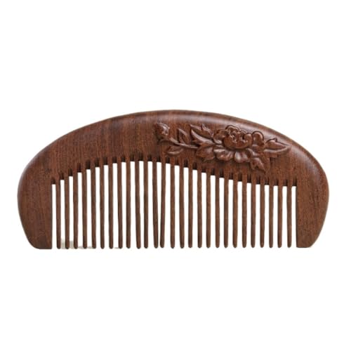Geburtskamm Chinesischer Pfingstrosen-geschnitzter Kamm, Massivholzkamm, Badezimmer-Nasshaarkamm, Reise- und Heimpflege, Herren-Bartkamm Lockenkamm Geburtskamm Chinesischer Pfingstrosen-geschnitzter Kamm, Massivholzkamm, Badezimmer-Nasshaarkamm, Reise- und Heimpflege, Herren-Bartkamm Lockenkamm von NEBE