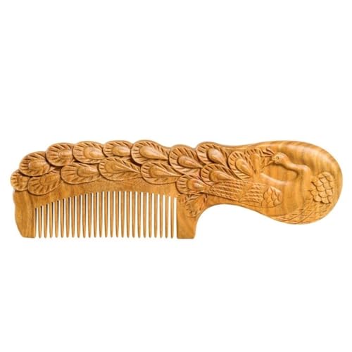 Geburtskamm Langer Haarkamm aus massivem Holz, Haarmassagegerät, Badezimmerkamm, Herren-Bartpflege, Friseursalon-Stylingkamm Lockenkamm Geburtskamm Langer Haarkamm aus massivem Holz, Haarmassagegerät, Badezimmerkamm, Herren-Bartpflege, Friseursalon-Stylingkamm Lockenkamm von NEBE