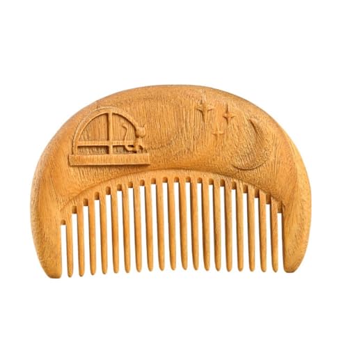 Geburtskamm Moderner einfacher Haarkamm aus massivem Holz, Reisekamm, Herren-Bartkamm, Haar-Styling-Kamm Lockenkamm Geburtskamm Moderner einfacher Haarkamm aus massivem Holz, Reisekamm, Herren-Bartkamm, Haar-Styling-Kamm Lockenkamm von NEBE